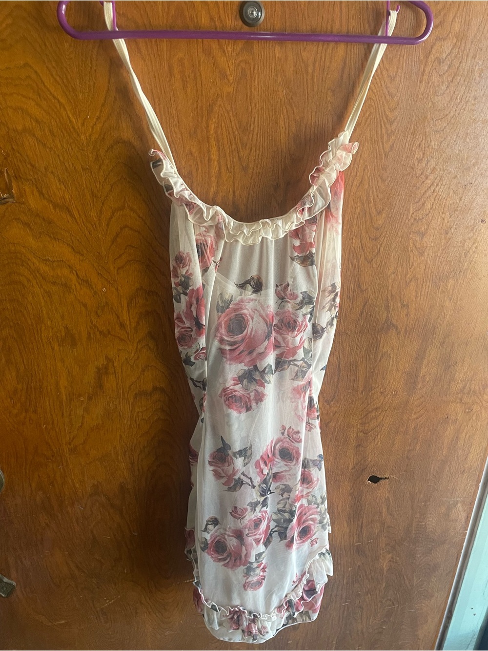 Mesh Floral Cover 🌸✨🤍